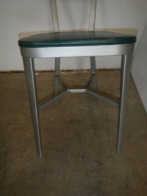 Italian Aluminum Desk Chair, 1950s-WWQ-884698