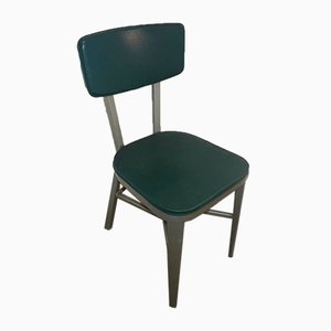 Italian Aluminum Desk Chair, 1950s-WWQ-884698