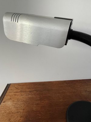 Italian Aluminum Gooseneck Lamp by Targetti Sankey, 1970s-WQJ-1056565