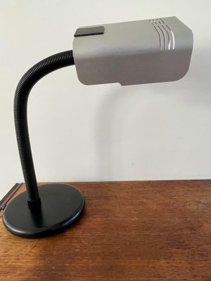 Italian Aluminum Gooseneck Lamp by Targetti Sankey, 1970s-WQJ-1056565