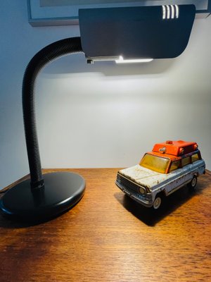 Italian Aluminum Gooseneck Lamp by Targetti Sankey, 1970s-WQJ-1056565