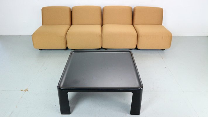 Italian Amanta 24 Chairs by Mario Bellini for C&B, 1970s, Set of 5-DT-2026289