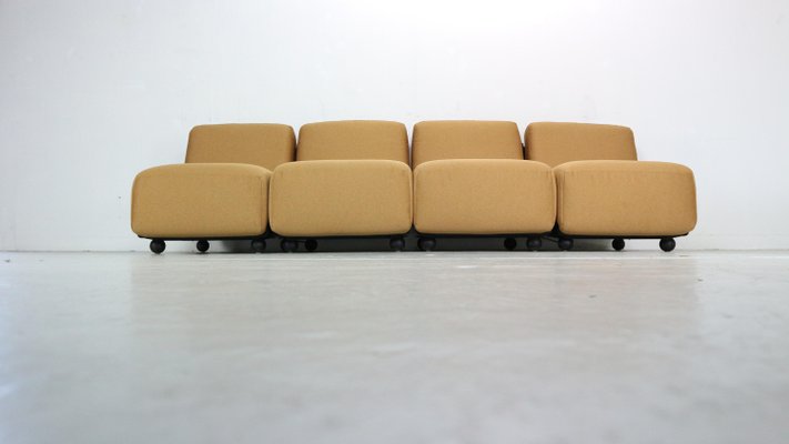 Italian Amanta 24 Chairs by Mario Bellini for C&B, 1970s, Set of 5-DT-2026289