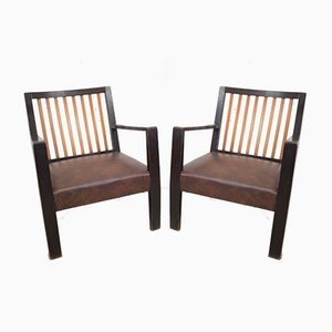 Italian Armchairs, 1940s, Set of 2-AOL-959832