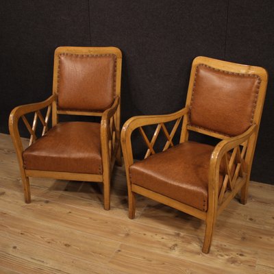 Italian Armchairs, 1960s, Set of 2-RP-716218