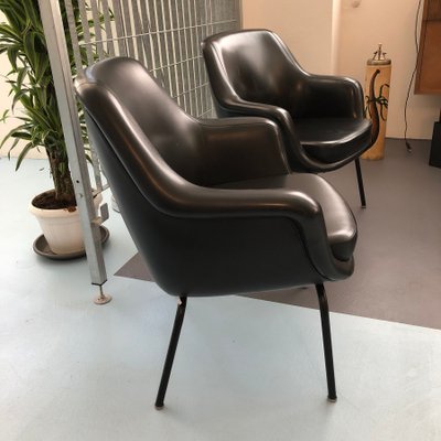 Italian Armchairs by Olli Mannermaa for Cassina, 1950s, Set of 2-OT-690383