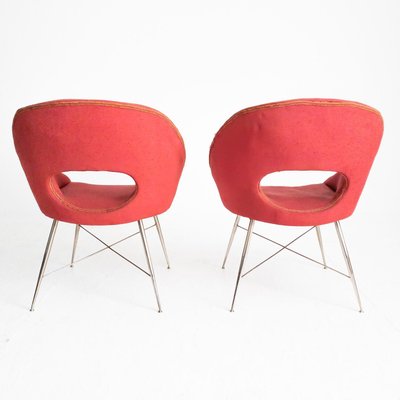 Italian Armchairs by Silvio Cavatolarta, 1950s, Set of 2-UPW-995350