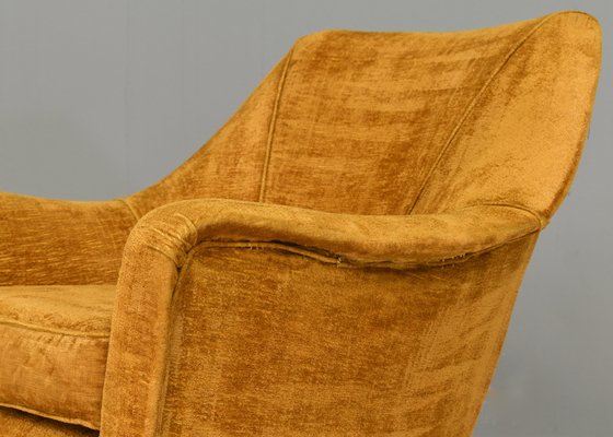 Italian Armchairs in the Style of Ico Parisi, Italy, 1950s, Set of 2-TE-1141901