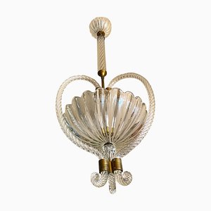 Italian Art Deco Chandelier or Lantern by Ercole Barovier, 1940s-MBH-1032465