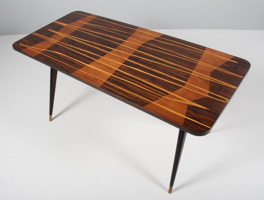 Italian Art Deco Coffee Table with Intarsia Work, 1960s-HJB-1285697