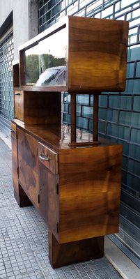 Italian Art Deco Credenza in Walnut-RAQ-1375092