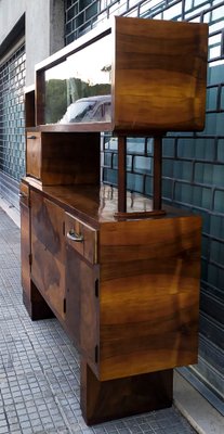 Italian Art Deco Credenza in Walnut-RAQ-1375092