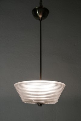 Italian Art Deco Murano Glass Pendant Lamp from Barovier Toso, 1940s-MTX-951928