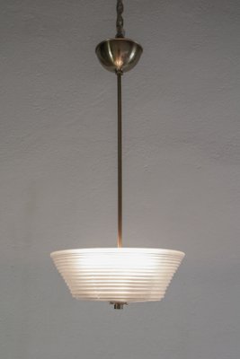 Italian Art Deco Murano Glass Pendant Lamp from Barovier Toso, 1940s-MTX-951928