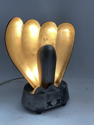 Italian Art Deco Style Antea Shell Lamp-GKM-1780318