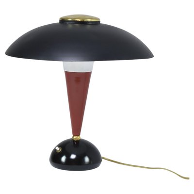 Italian Art Deco Table Lamp in Metal, 1960s-GXL-1823103