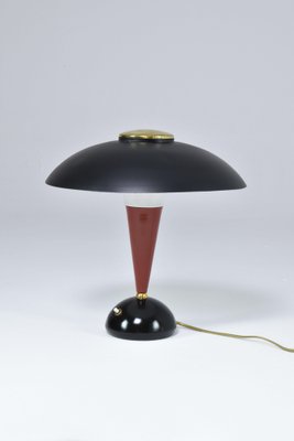 Italian Art Deco Table Lamp in Metal, 1960s-GXL-1823103