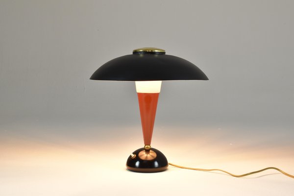 Italian Art Deco Table Lamp in Metal, 1960s-GXL-1823103