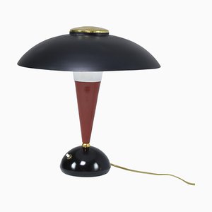 Italian Art Deco Table Lamp in Metal, 1960s-GXL-1823103