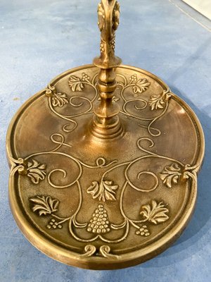 Italian Art Nouveau Brass Umbrella Stand, 1930s-MTX-1259671