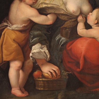 Italian Artist, Allegory of Charity, 1670, Oil on Canvas-RP-2041748