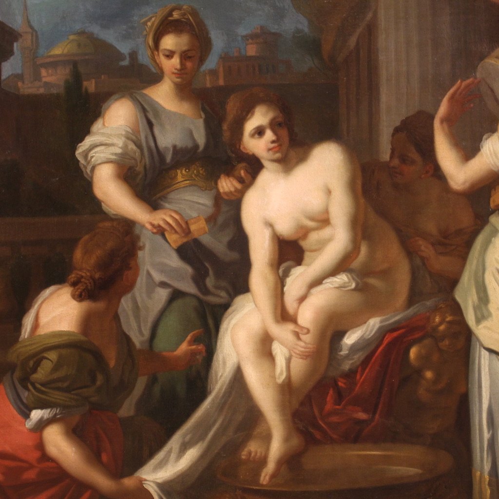 Italian Artist, Bathsheba Bathing, 1770, Oil on Canvas