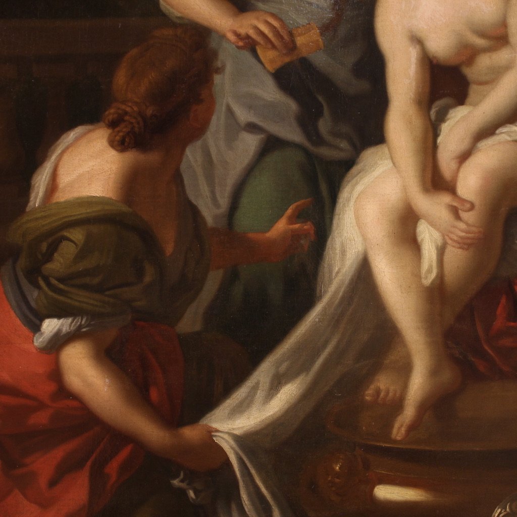 Italian Artist, Bathsheba Bathing, 1770, Oil on Canvas