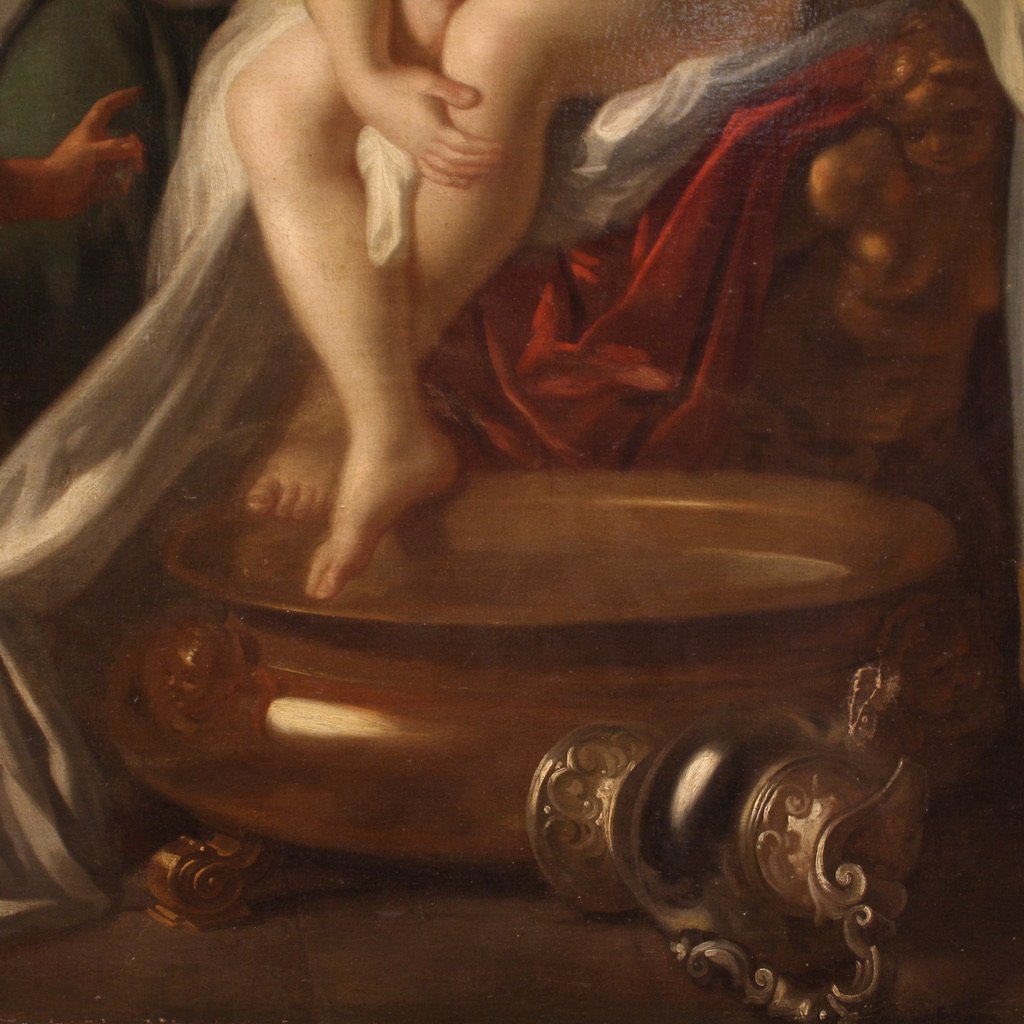 Italian Artist, Bathsheba Bathing, 1770, Oil on Canvas