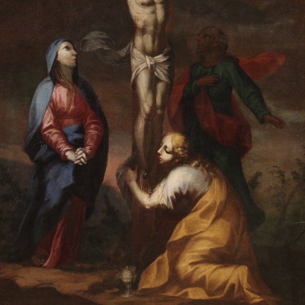 Italian Artist, Crucifixion, 1740, Oil on Canvas