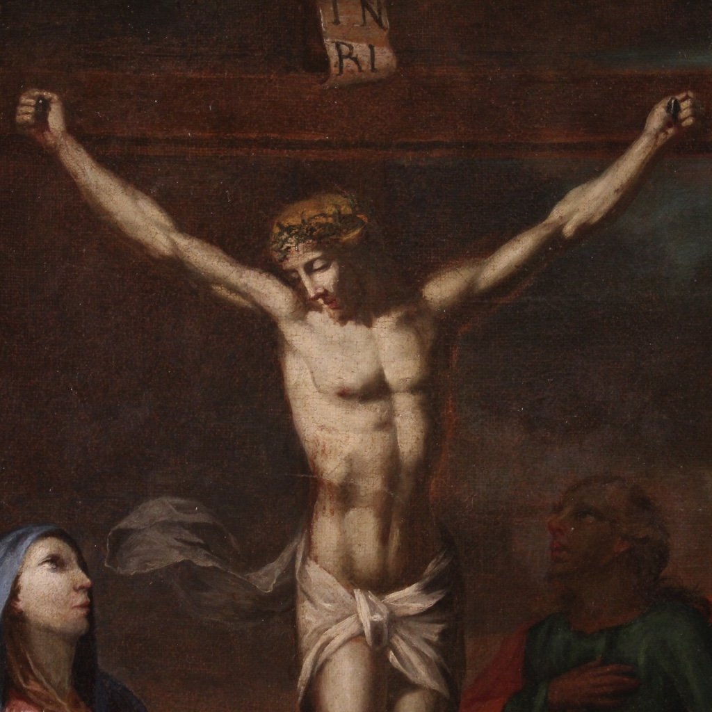 Italian Artist, Crucifixion, 1740, Oil on Canvas