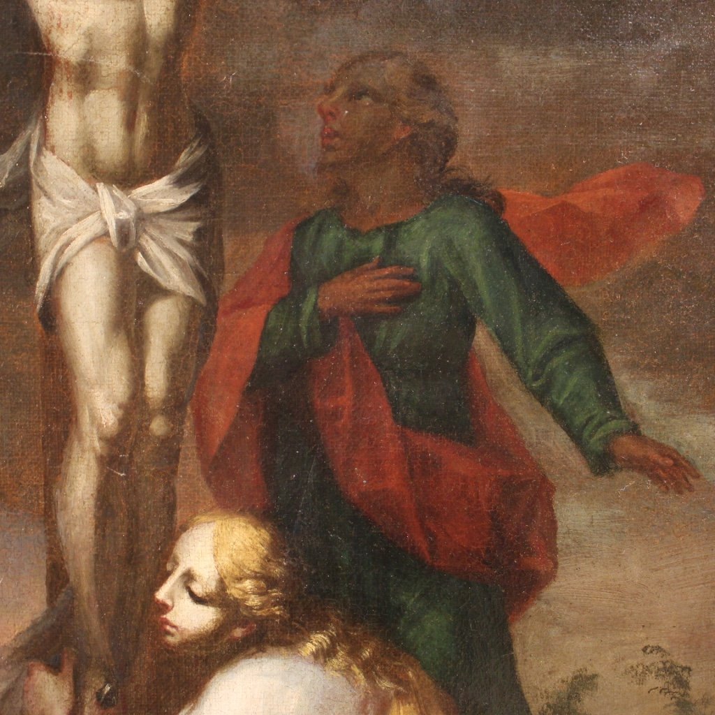 Italian Artist, Crucifixion, 1740, Oil on Canvas