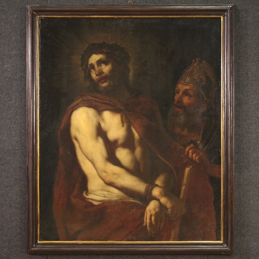 Italian Artist, Ecce Homo, 1660, Oil on Canvas