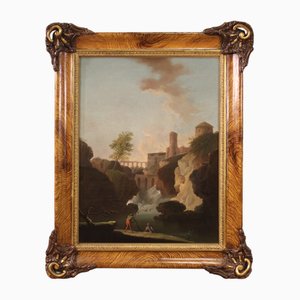 Italian Artist, Landscape, 1780, Oil on Canvas, Framed-RP-1822657