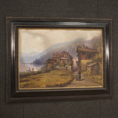 Italian Artist, Landscape, 1860, Oil on Board-RP-1822060