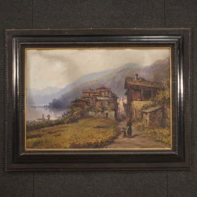 Italian Artist, Landscape, 1860, Oil on Board-RP-1822060