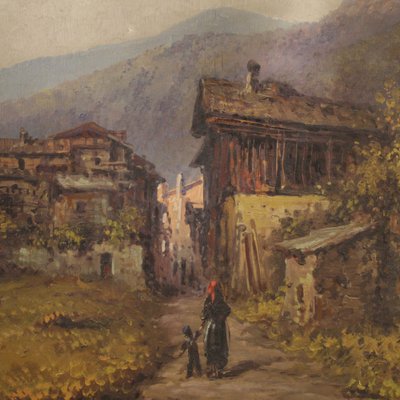 Italian Artist, Landscape, 1860, Oil on Board-RP-1822060