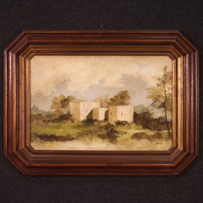 Italian Artist, Landscape, 1960, Oil on Board-RP-2032090