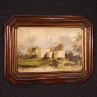 Italian Artist, Landscape, 1960, Oil on Board-RP-2032090