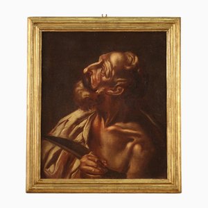 Italian Artist, Saint Bartholomew, 1670, Oil on Canvas, Framed-RP-1803840