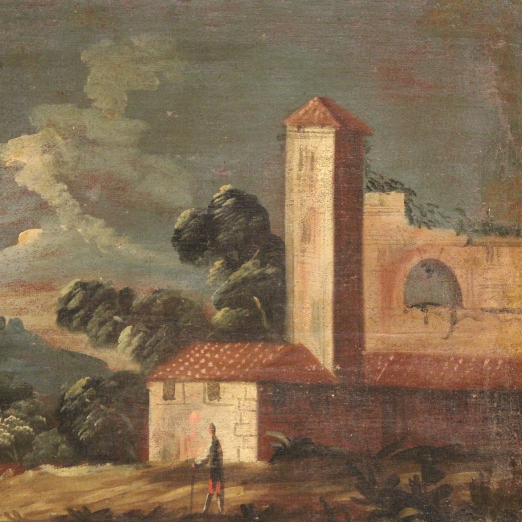 Italian Artist, Seascape, 1770, Oil on Canvas