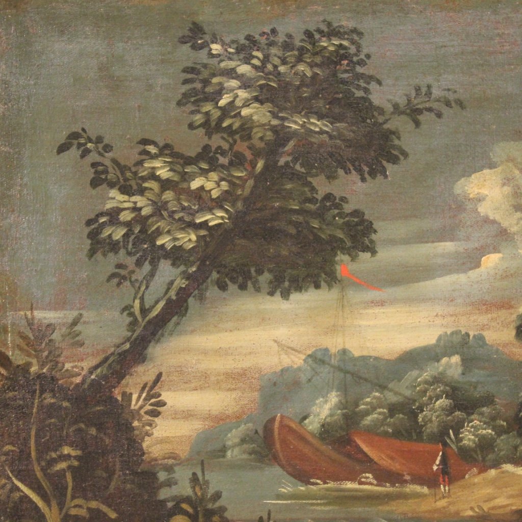 Italian Artist, Seascape, 1770, Oil on Canvas