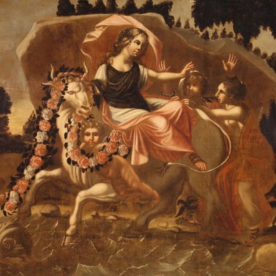 Italian Artist, The Abduction of Europa, 1650, Oil on Canvas-RP-1822493