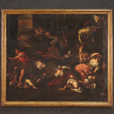 Italian Artist, The Massacre of the Innocents, 1640, Oil on Canvas, Framed-RP-1802014