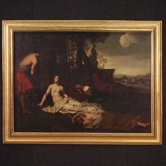 Italian Artist, The Rest of Diana, 1680, Oil on Canvas, Framed