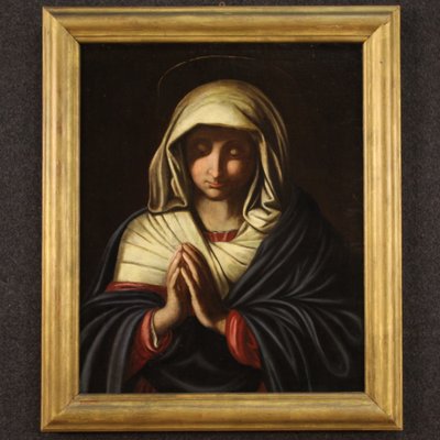 Italian Artist, The Virgin Mary, 1680, Oil on Canvas, Framed-RP-1803885