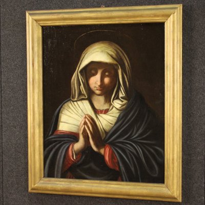 Italian Artist, The Virgin Mary, 1680, Oil on Canvas, Framed-RP-1803885