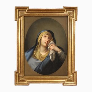 Italian Artist, Virgin of Sorrows, 1770, Oil on Canvas, Framed-RP-1818351