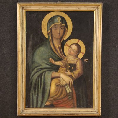 Italian Artist, Virgin with Child, 1780, Oil on Canvas-RP-1412058