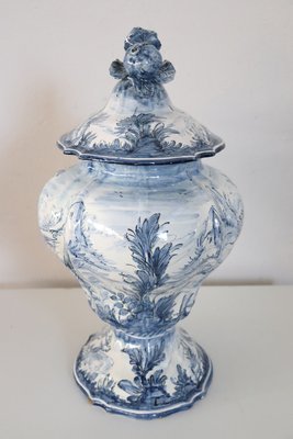 Italian Artistic Ceramic Vase by Alba Docilia, 1930s-DCO-1251684