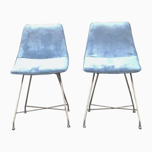 Italian Aster Chairs by Augusto Bozzi for Fratelli Saporiti, 1960s, Set of 2-YUW-2015486